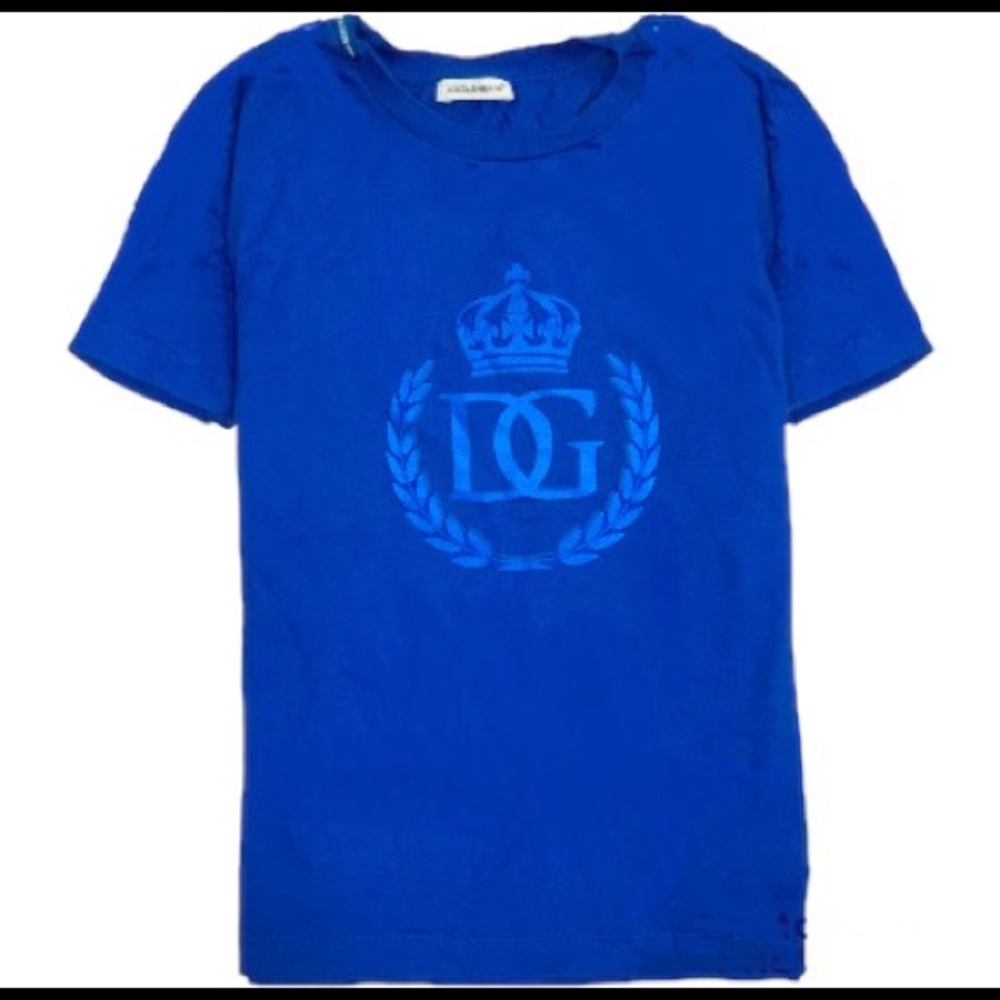 NWT Dolce & Gabbana Tshirt D&G Graphic Shirt Tee Kids Toddler Boys Girls Italy